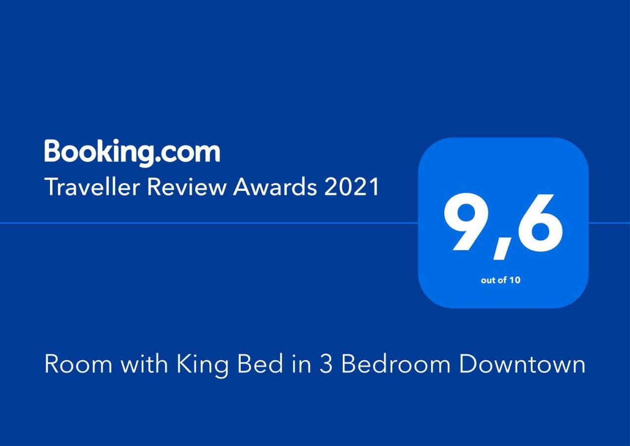 Room With King Bed In Shared 3 Bedroom Downtown Montreal Ngoại thất bức ảnh
