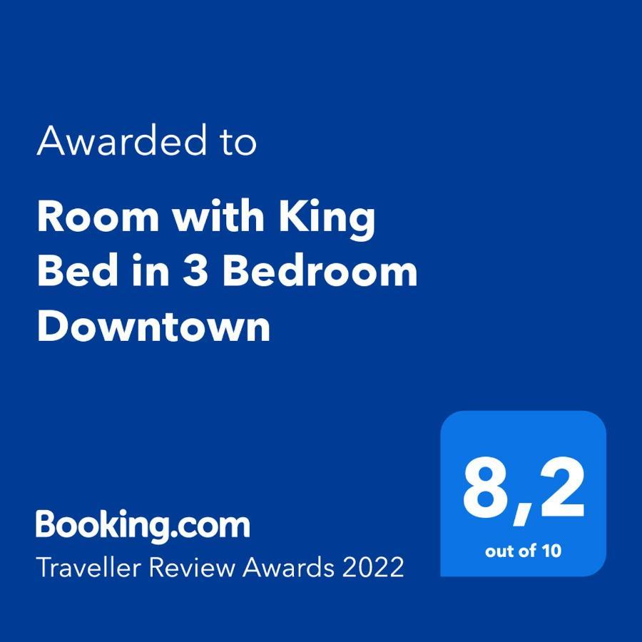 Room With King Bed In Shared 3 Bedroom Downtown Montreal Ngoại thất bức ảnh